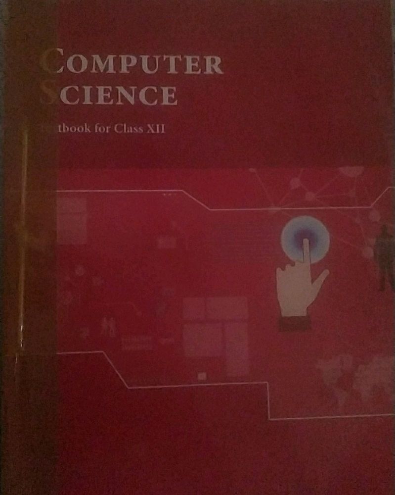 Class 12th NCERT Computer Science Book