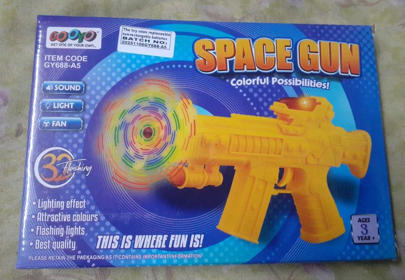 Gooyo Space Gun Toy New sealed pack