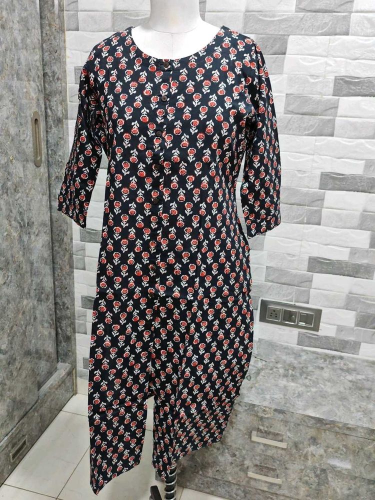 Floral Print Kurti
