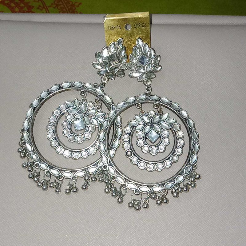 Silver Hoop Earrings