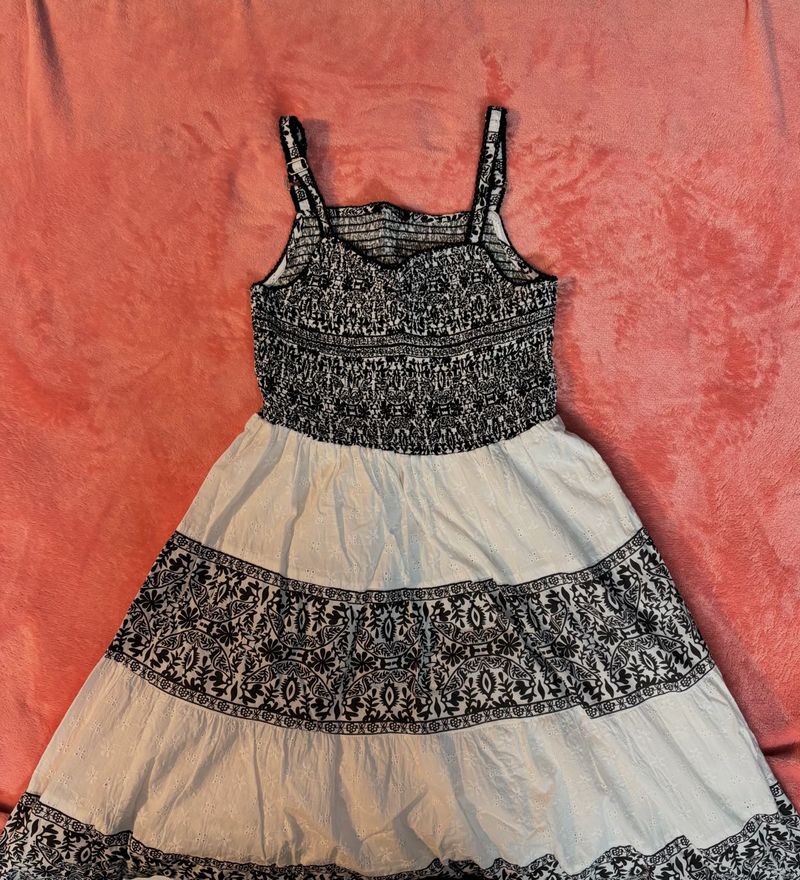 Black &amp; White Sundress