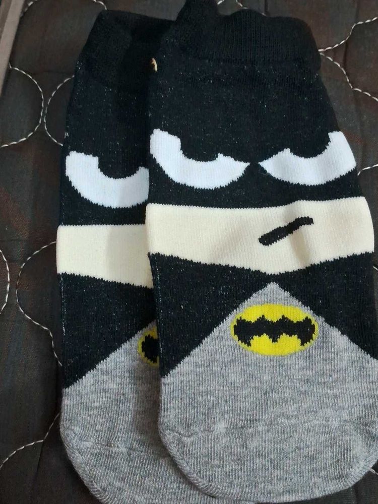 Batman Socks For  Girls Combo  Of 4
