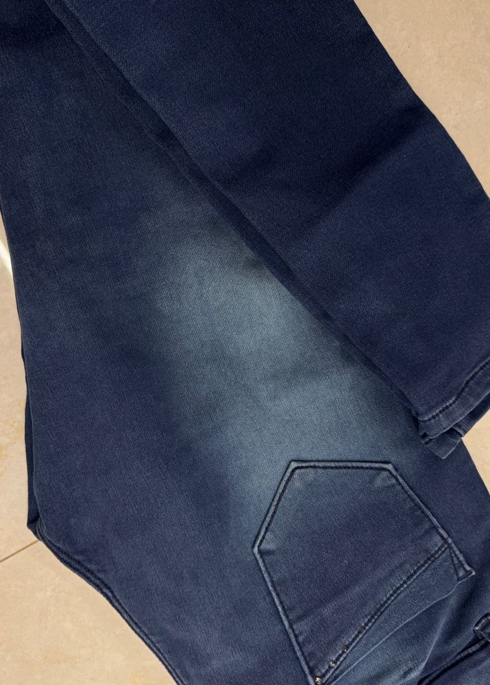 Dark Blue Denim Jeans