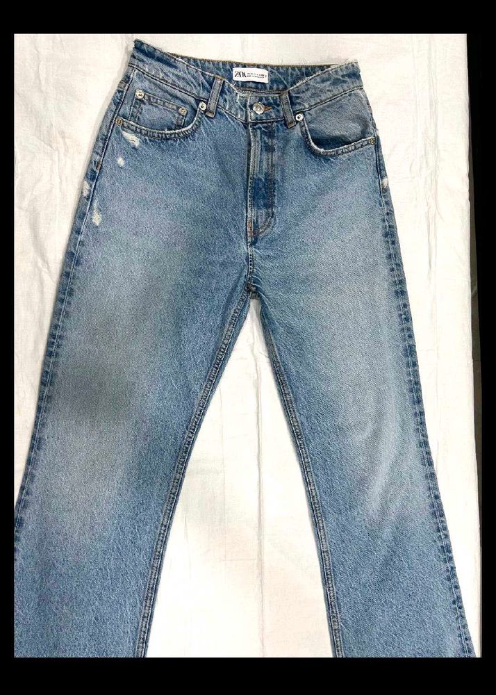 Zara Vintage High Waisted Jeans