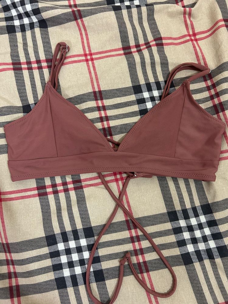 Rose Bikini Top