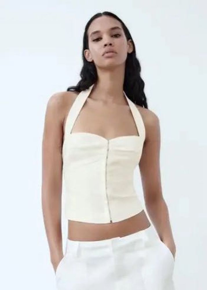 Zara Halter Top