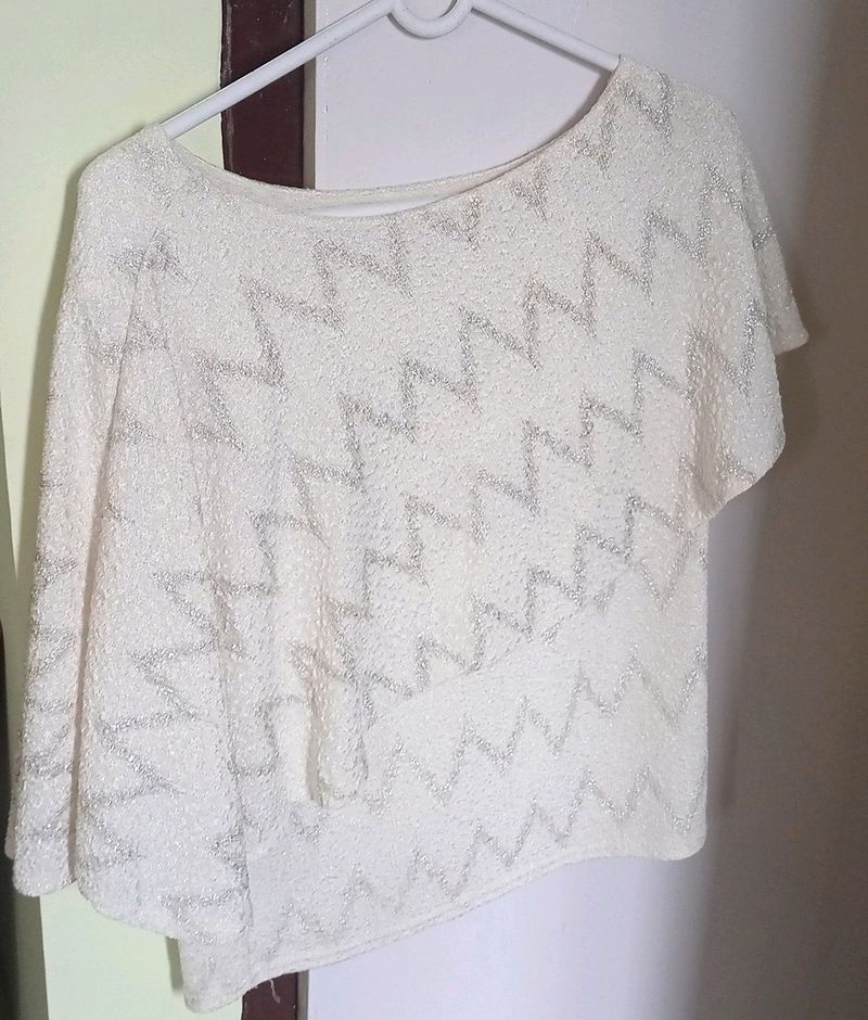 White party wear sparkling top 💫