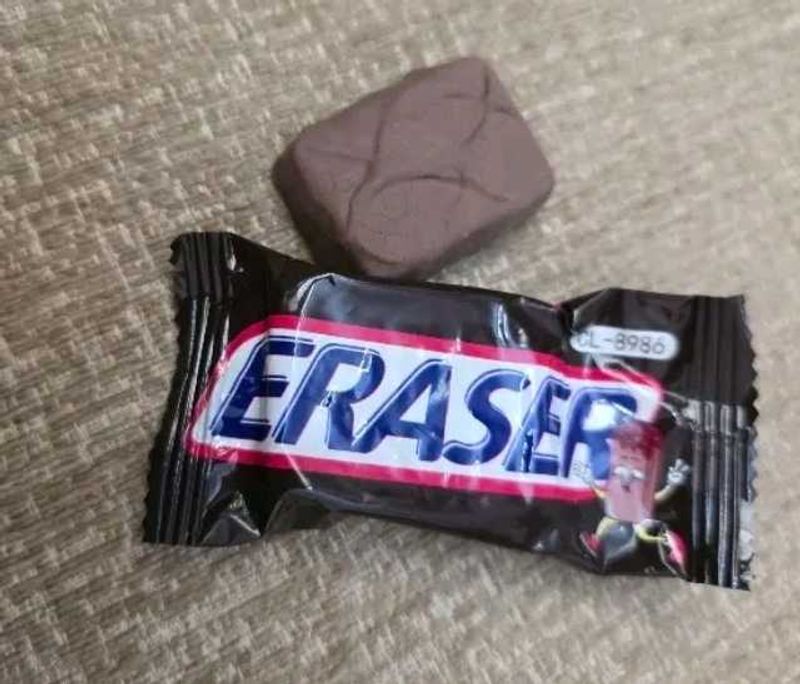 Vintage Eraser with Package