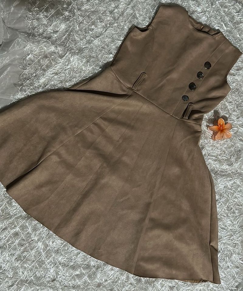 Fit N Flare Velvet Dress