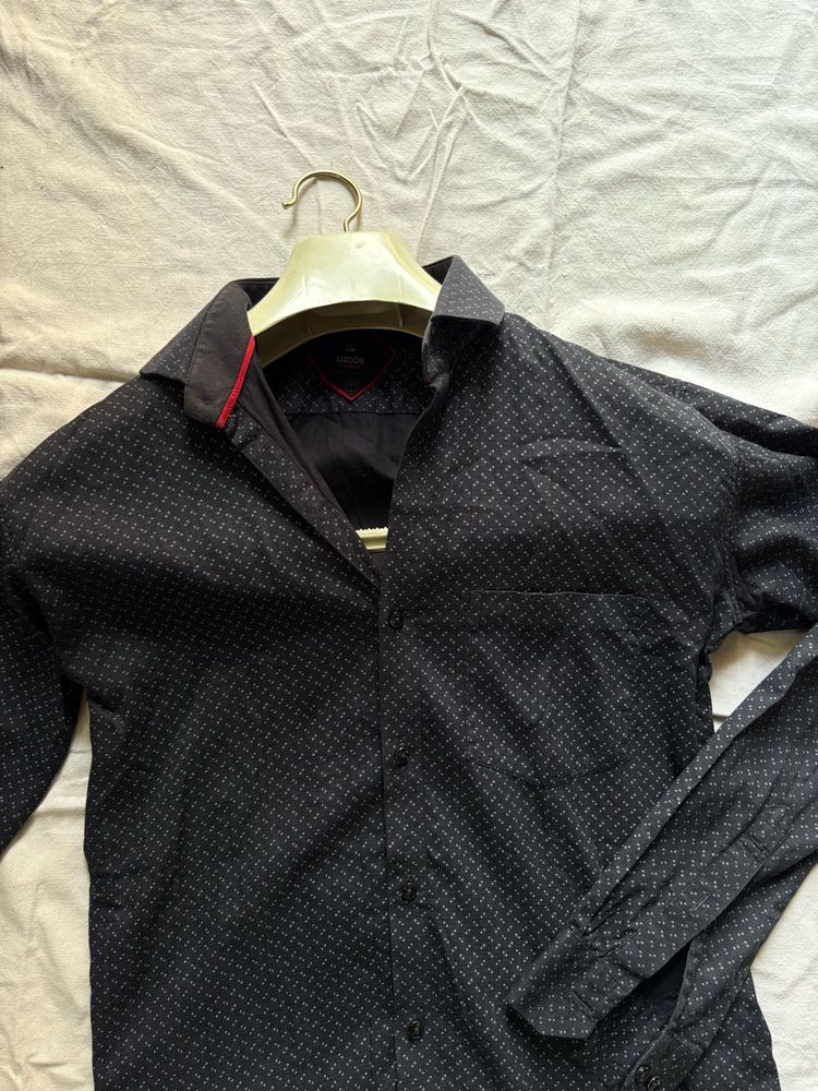 Black Patterned Shirt – Brand: Matoga