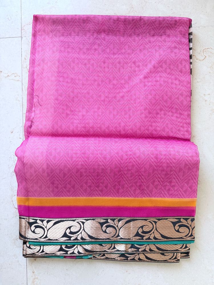 Unused Kota Doria Saree