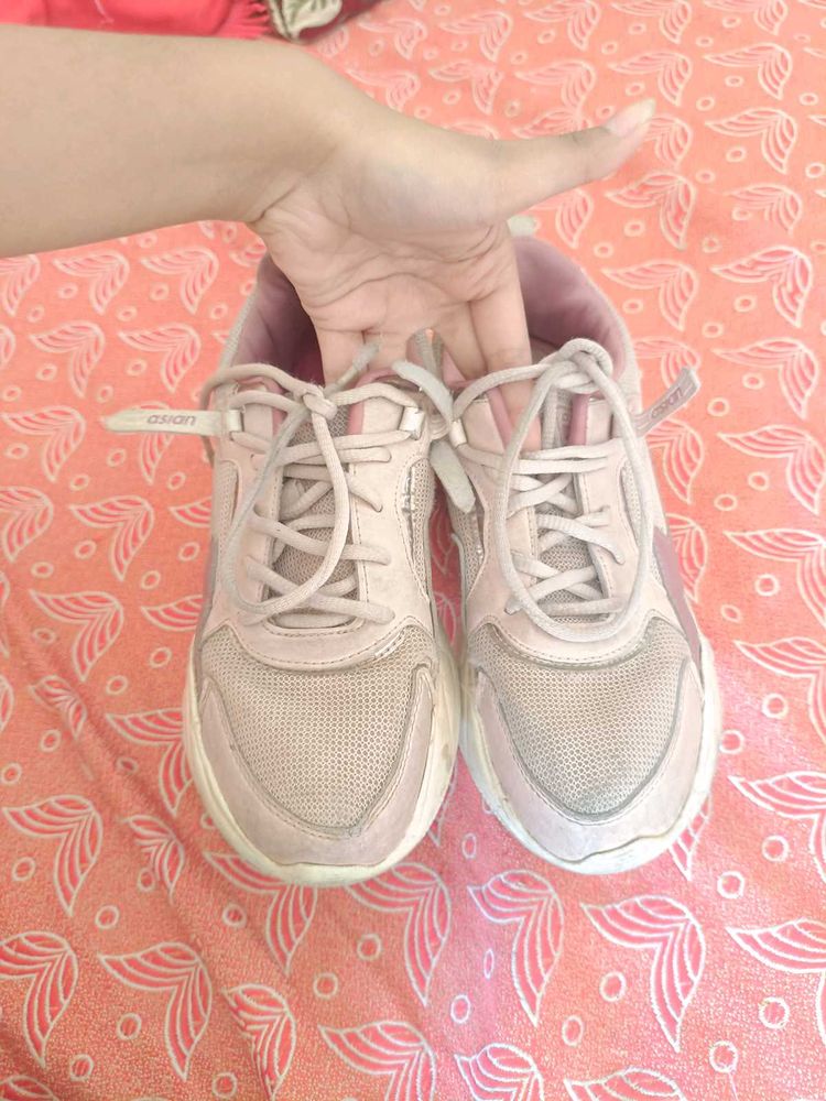 Cute Pink Sneakers