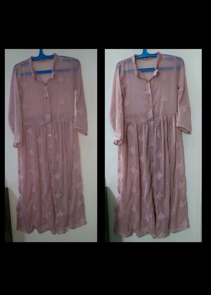 Net OR Mesh &#34; Kurti - Dress &#34;      ~ Fixed Price