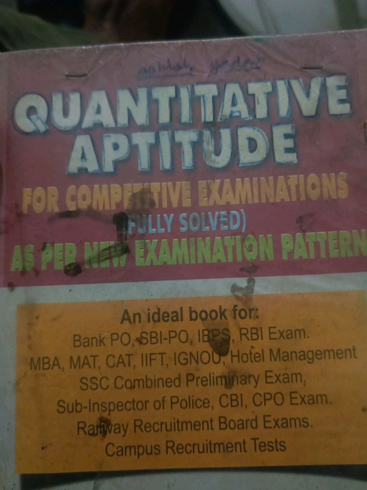 Rs Agarwal Quantitative Aptitude