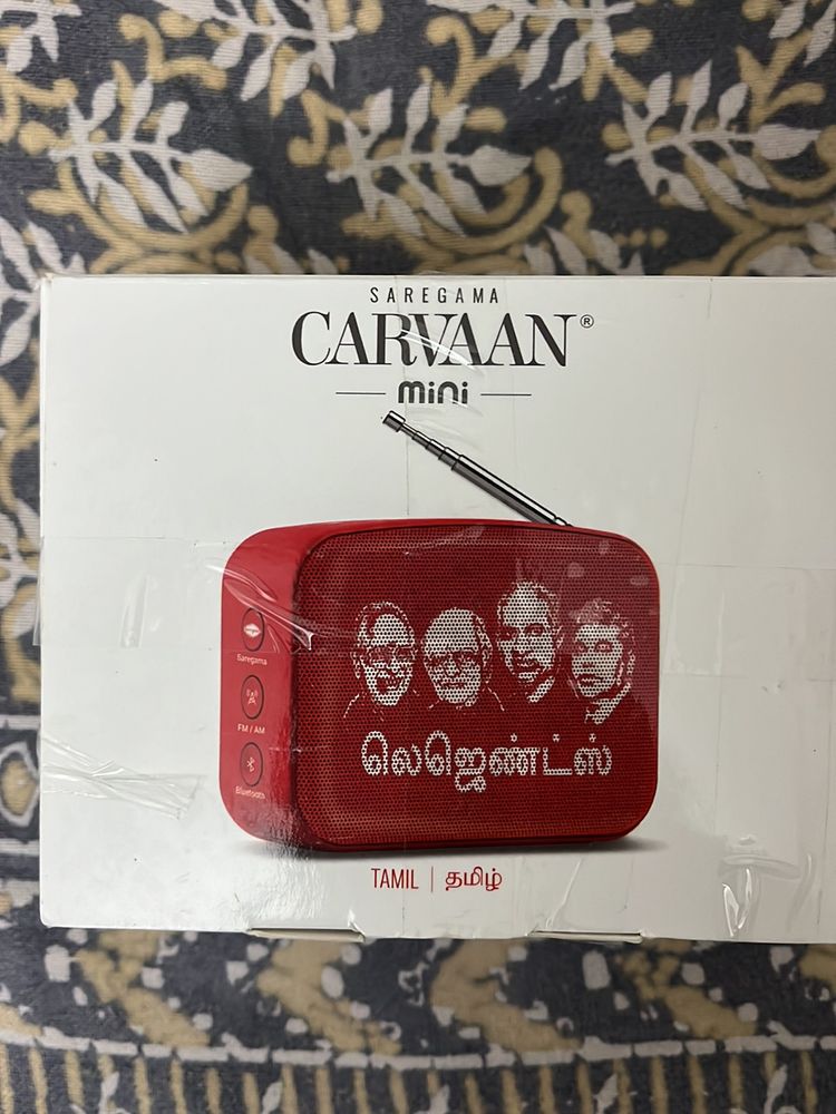 caravan mini by saregama #351 retro Tamil songs, Bluetooth, fm radio