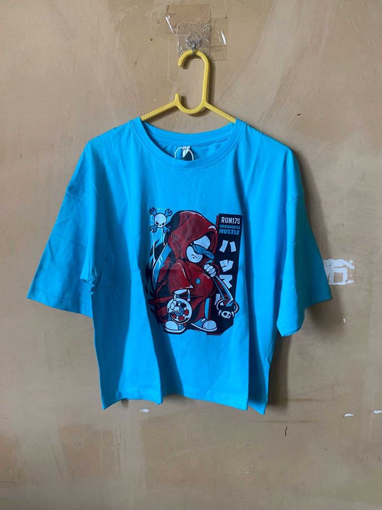 Blue Graphic Tee
