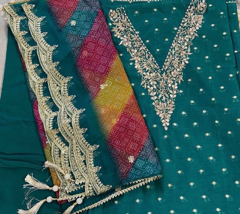 unstitch Dabka Suit