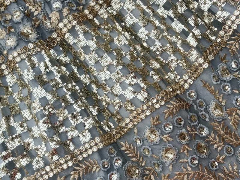 Embroidered Dress Material