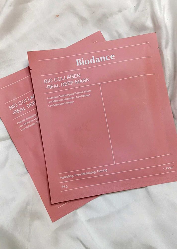 2 Biodance Bio collagen Real Deep Mask