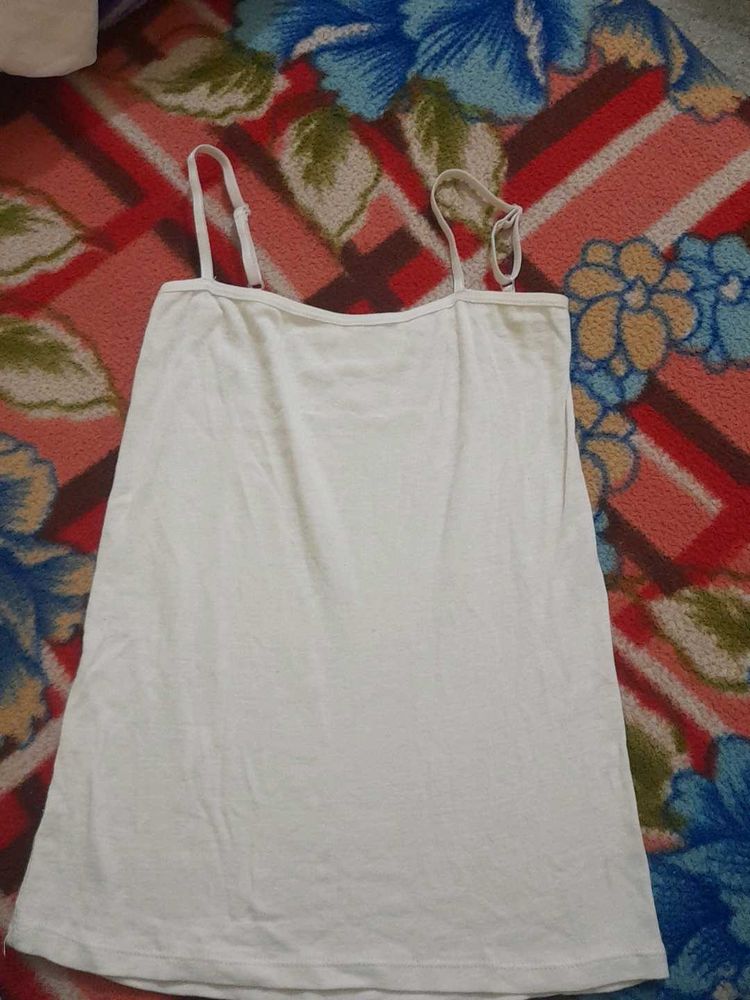 White Tank Top / Camisol