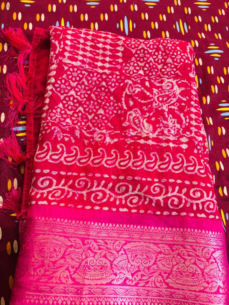 Pattu Border Saree