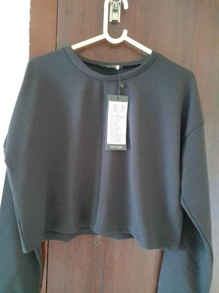 Crop Top Long Sleeves