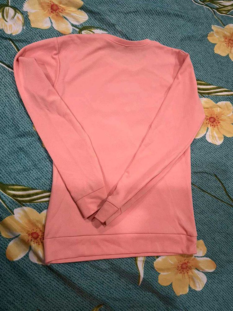 Peach Long Sleeve Top