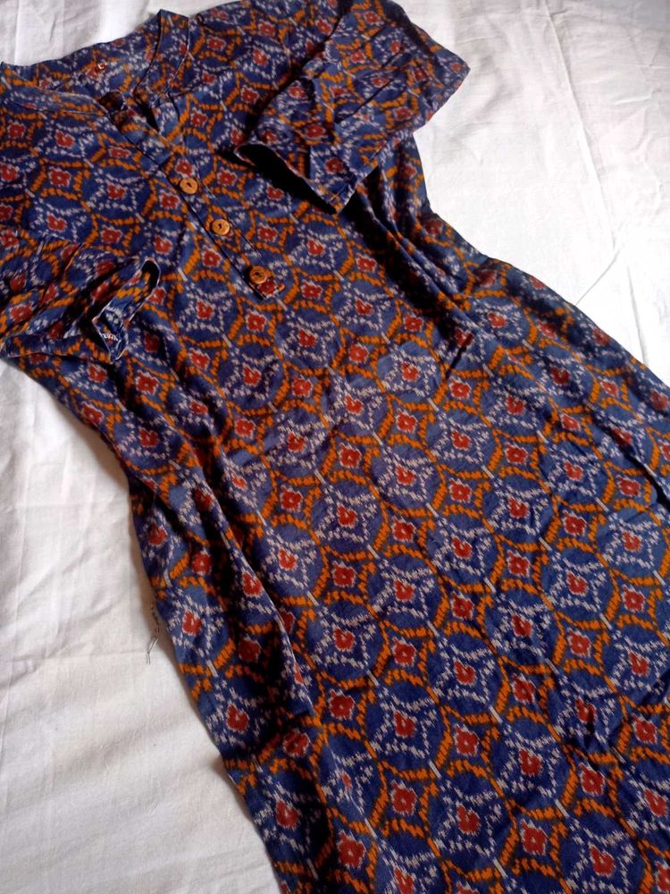Jaipuri kurti Pure Cotton With Detail Design