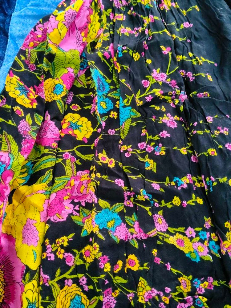 Floral Ethnic Skirt