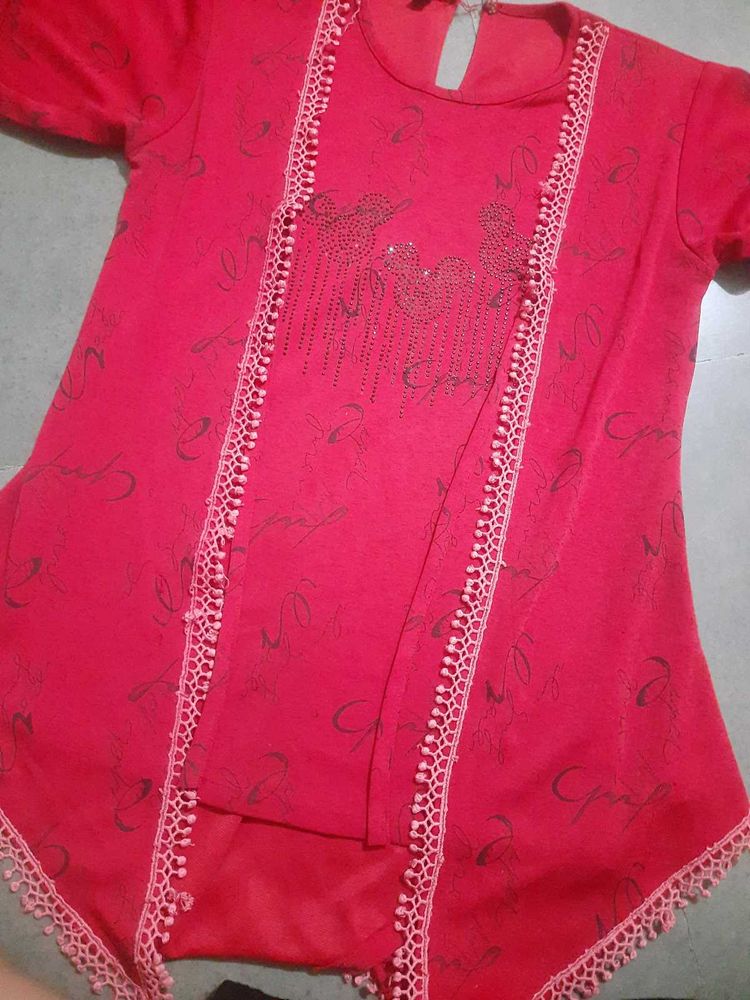 Top With Attached Shrug