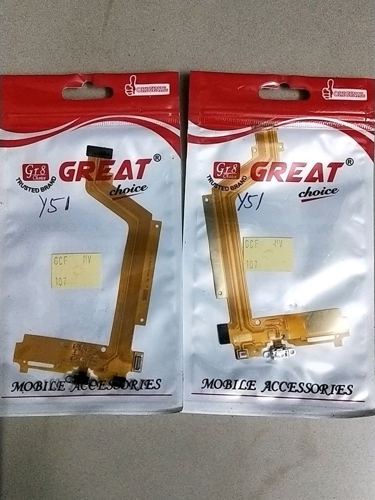Vivo Y51 Charging Patta, Pack Of 2