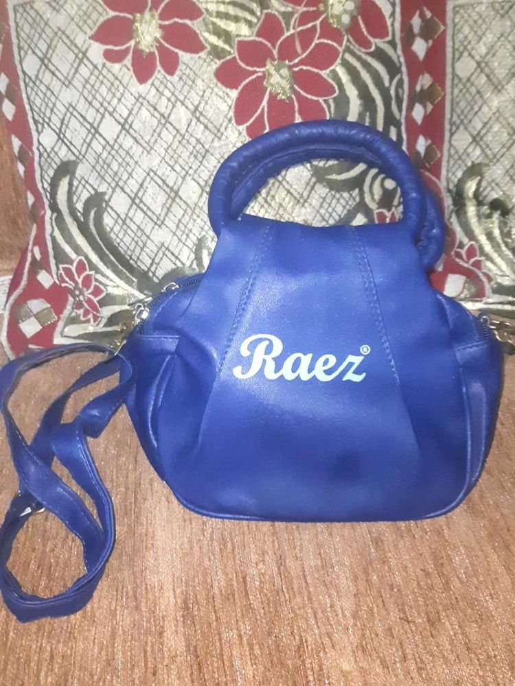 Raez Blue Handbag