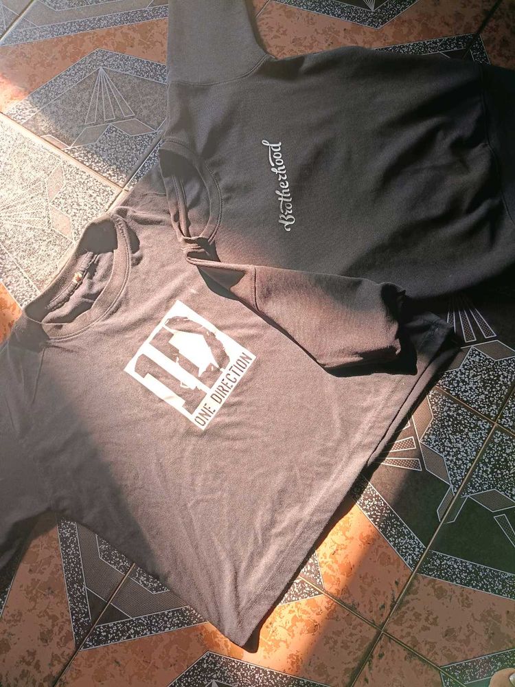 Stylish Graphic T-Shirts – Set Of 2🍒