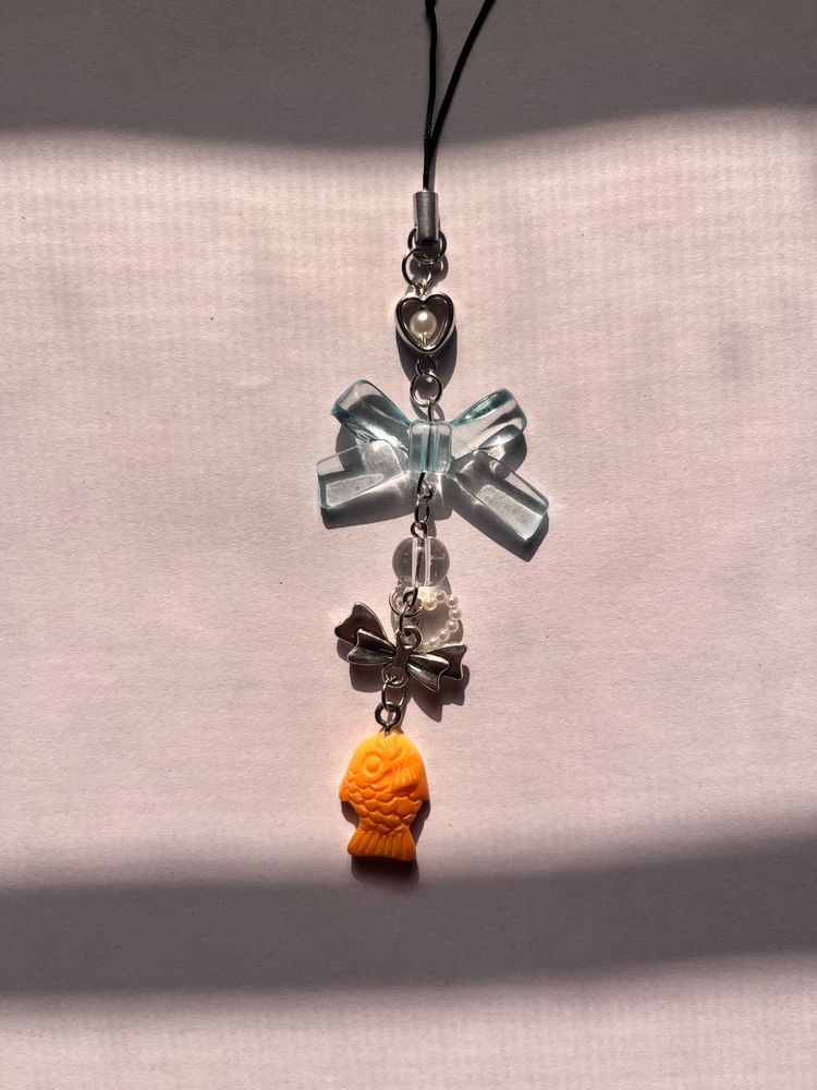 Japanese Taiyaki phone charm