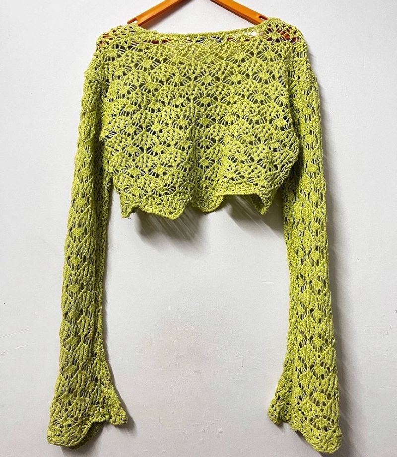 Zudio Crochet Knit Top