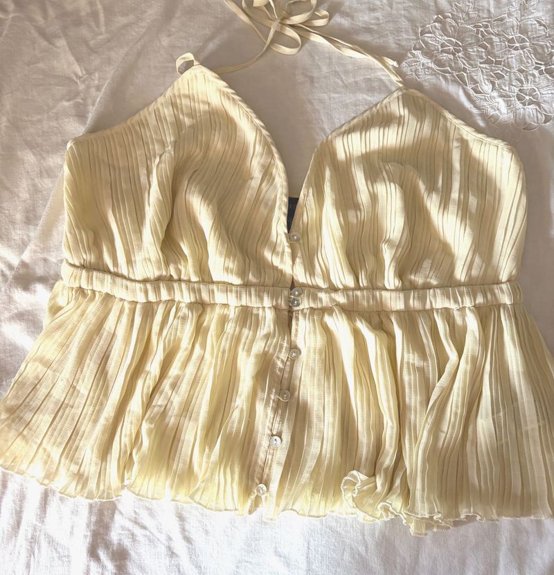 Forever 21 Plus Size Pleated Beautiful Top