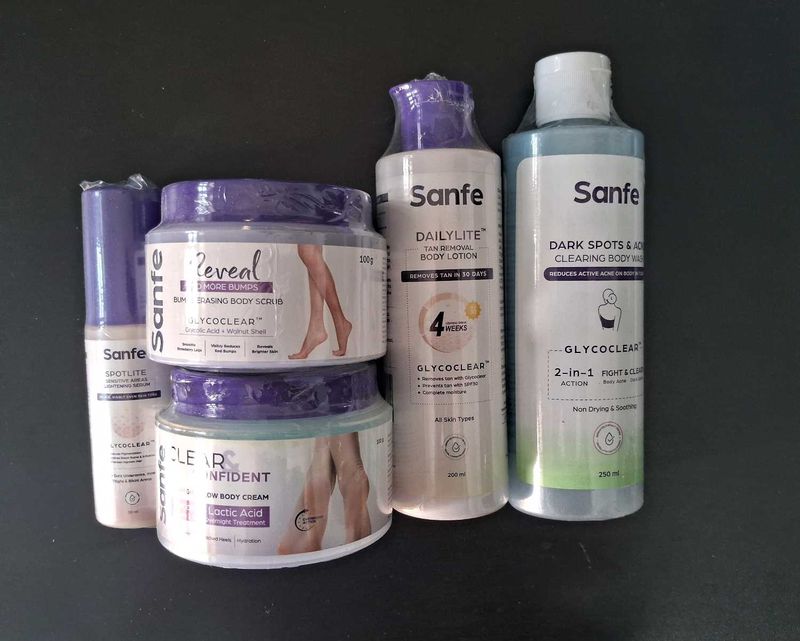 76%off💥Sanfe💥 Body wash Lotion Scrub Serum Cream