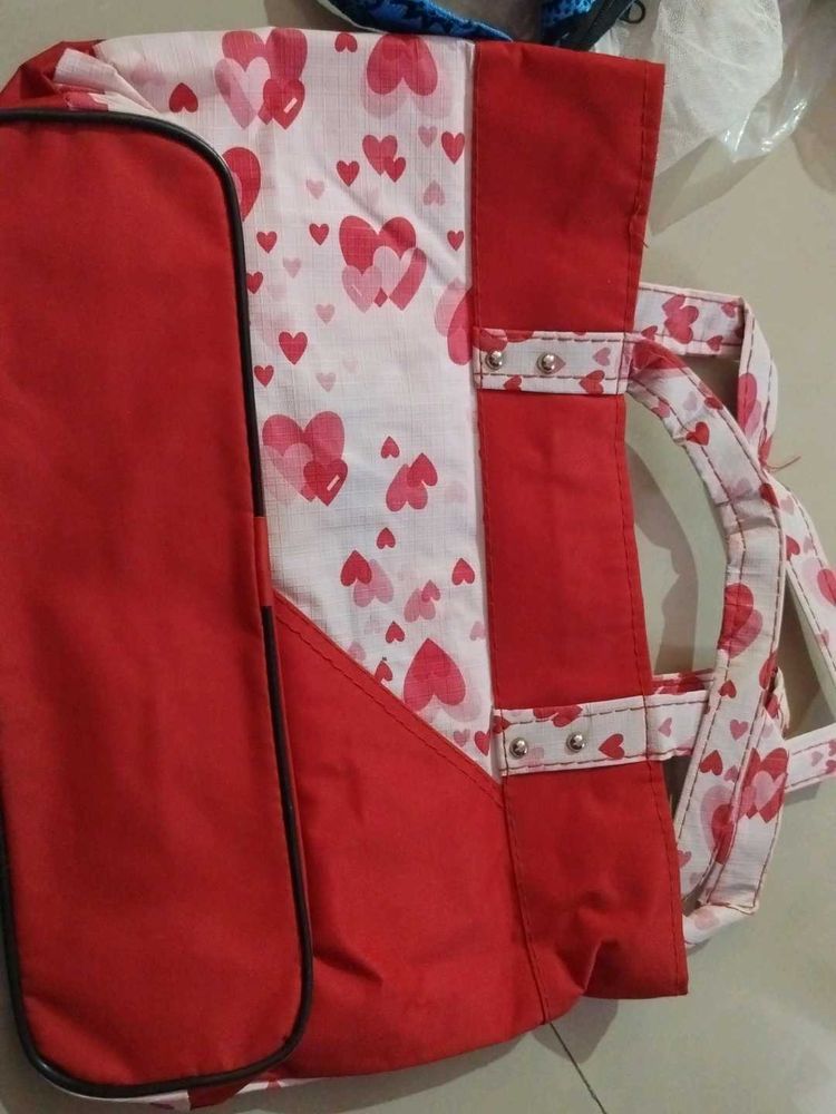 New Red ♥️ Ladies Hand Bag Upto 3kg Carrying
