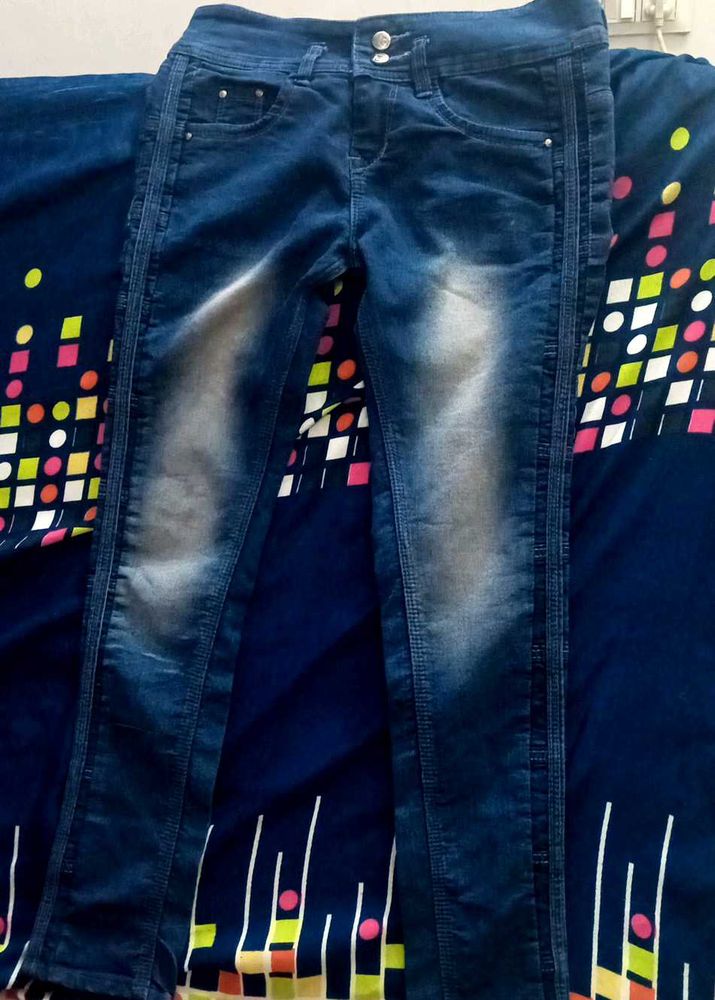 Stylish Blue Denim Jeans
