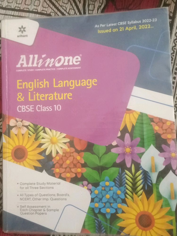 All In One By Arihant Class 10 English CBSE Board