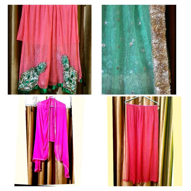 Combo Of 4 Dupatta Length 2.25 Mtr