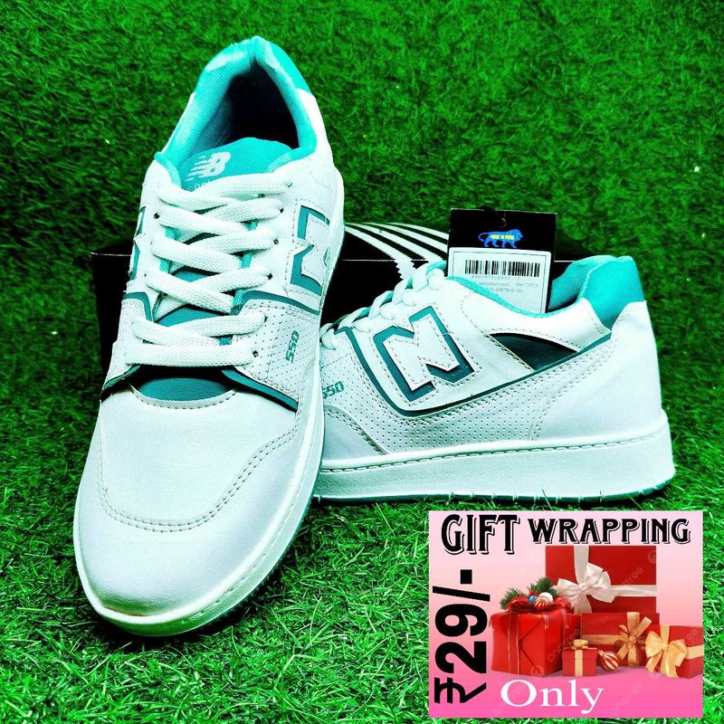 New Balance 550 White Teal Sneakers
