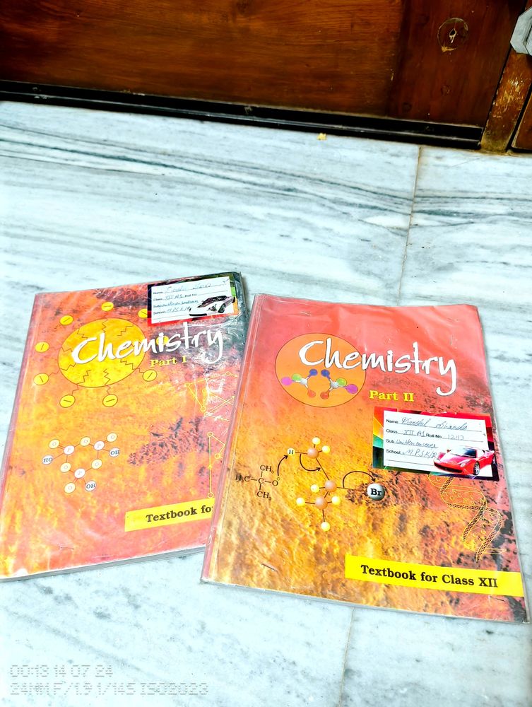 CHEMISTRY CLASS 12 BOOK NCERT