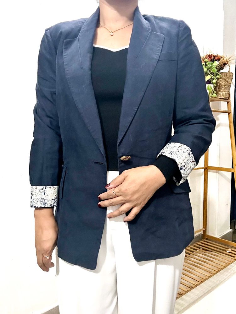 Korean BRAND LINEN BLAZER