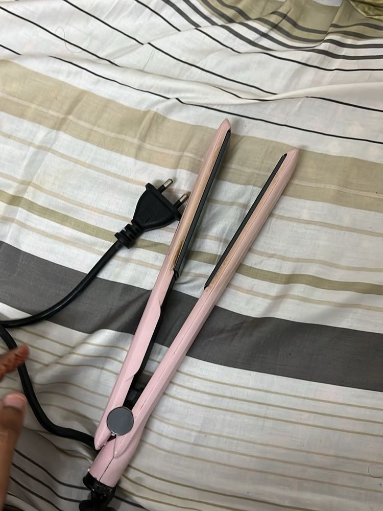 Pink Hair Straightener