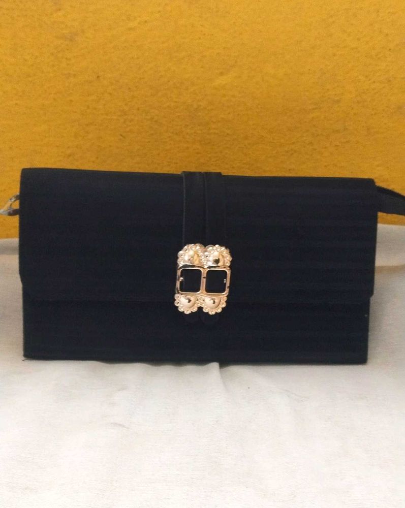 Elegant Black Clutch
