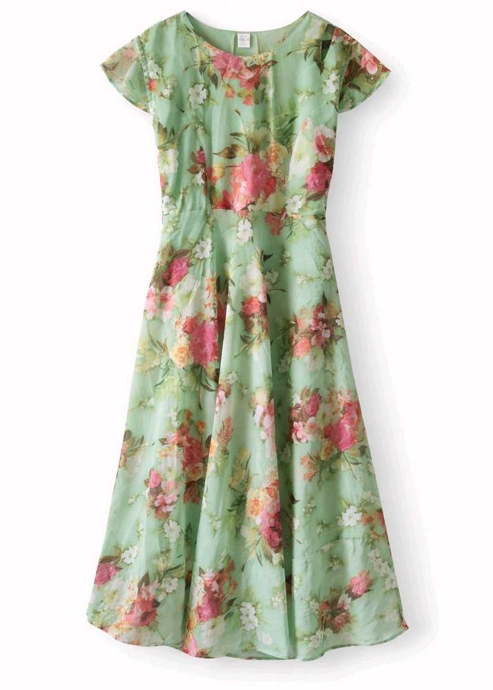 Floral Print Midi Dress