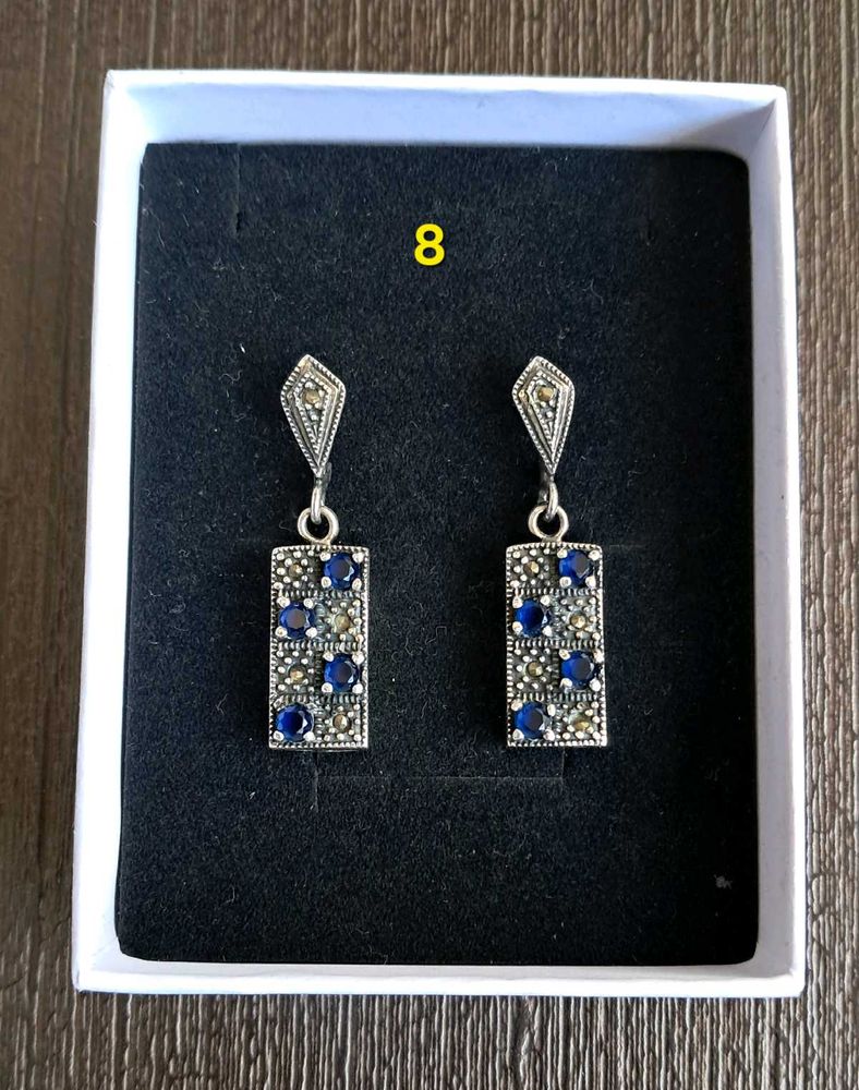 Jewellery Set Silver Oxidized 92.5