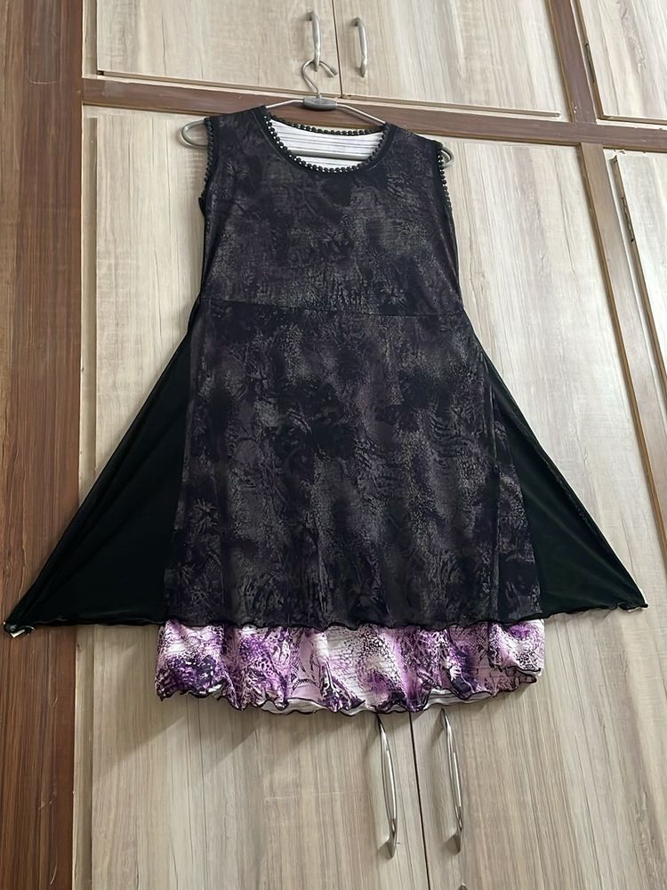 Unique Sleeveless Dress