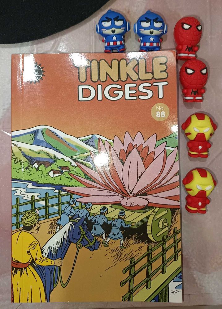 AMAR CHITRA KATHA- TINKLE DIGEST , 6 Pencil Topper